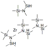 Tetrakis(hexamethyldisilazan)zirkonium Struktur