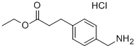 ETHYL 3-(4-(AMINOMETHYL)PHENYL)PROPANOATE HYDROCHLORIDE Structure