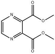 Pyrazine-2,3-dicarboxylic acid dimethyl ester Struktur