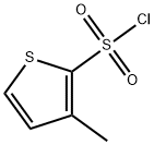 3-methyl-2-Thiophenesulfonyl chloride Struktur