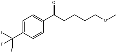 5-Methoxy-1-[4-(trifluoromethyl)phenyl]-1-pentanone