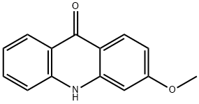 3-methoxyacridin-9-one Struktur