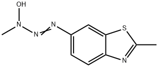 Benzothiazole, 6-(3-hydroxy-3-methyl-1-triazenyl)-2-methyl- (9CI) Struktur