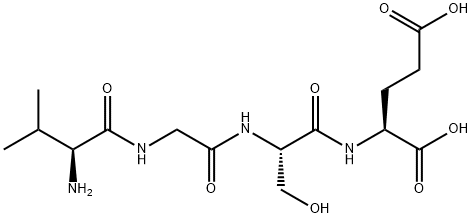 VAL-GLY-SER-GLU Struktur