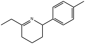 Pyridine, 6-ethyl-2,3,4,5-tetrahydro-2-(4-methylphenyl)- (9CI) Struktur