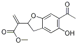 Methyl 2-(6-acetyl-5-hydroxy-2,3-dihydrobenzofuran-2-yl)propenoate