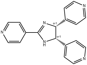 CIS-2,4,5-TRIS(4-PYRIDINYL)IMIDAZOLINE Struktur