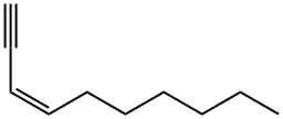 (Z)-3-Decen-1-yne Struktur