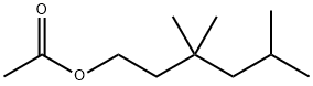 3,3,5-trimethylhexyl acetate Struktur