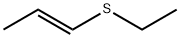 (E) Ethyl-1-propenylsulfide Struktur