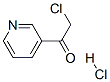 3-(2-Chloroacetyl)pyridine hydrochloride Struktur