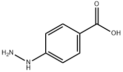 4-Hydrazinylbenzoic acid Struktur