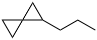 1-Propylspiropentane Struktur