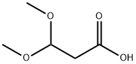 Propanoic acid, 3,3-diMethoxy- Struktur