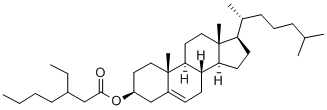 5-CHOLESTEN-3BETA-OL 3-(2'-ETHYLHEXYLCARBONATE) Struktur