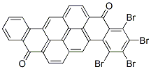 tetrabromopyranthrene-8,16-dione Struktur