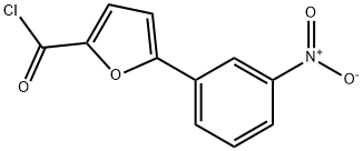 5-(3-NITROPHENYL)FURAN-2-CARBONYL CHLORIDE Struktur