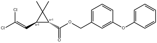 TRANS-PERMETHRIN Struktur