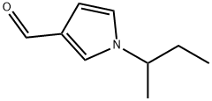 1H-Pyrrole-3-carboxaldehyde, 1-(1-methylpropyl)- (9CI) Struktur