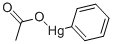 PHENYLMERCURIC ACETATE Struktur