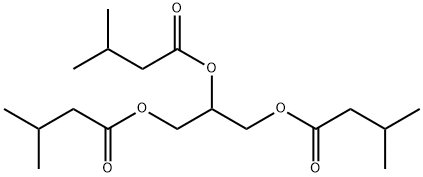 GLYCEROL TRIISOVALERATE 結(jié)構(gòu)式