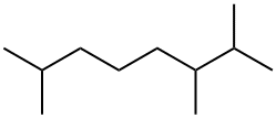 OCTANE,2,3,7-TRIMETHYL- Struktur