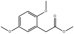 2,5-DIMETHOXY-BENZENEACETIC ACID METHYL ESTER Struktur