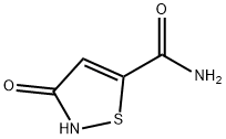 5-Isothiazolecarboxamide,2,3-dihydro-3-oxo-(9CI) Struktur