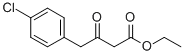 4-(4-CHLORO-PHENYL)-3-OXO-BUTYRIC ACID ETHYL ESTER Struktur