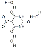 5-NITROBARBITURIC ACID TRIHYDRATE Struktur