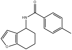 Benzamide, 4-methyl-N-(4,5,6,7-tetrahydro-4-benzofuranyl)- (9CI) Struktur