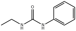 1-ETHYL-3-PHENYLUREA Struktur