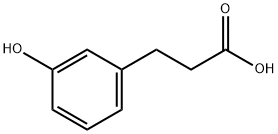 3-(3-HYDROXYPHENYL)PROPIONIC ACID Structure