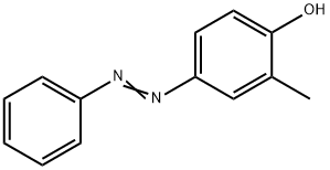 4-(phenylazo)-o-cresol Struktur