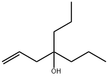 4-N-PROPYL-1-HEPTEN-4-OL Struktur