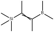 Dimethyl[1-methyl-2-(trimethylsilyl)-1-propenyl]borane Struktur