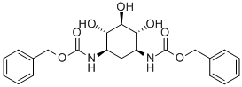 BENZYL 4,5,6-TRIHYDROXYCYCLOHEXANE-1,3-DIYLDICARBAMATE Struktur