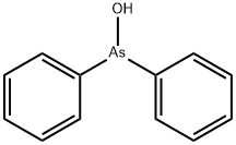 Diphenylhydroxyarsine Struktur