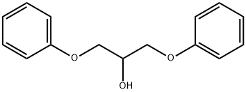 1,3-Diphenoxy-2-propanol Struktur