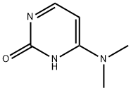 2(1H)-Pyrimidinone, 4-(dimethylamino)- (9CI) Struktur