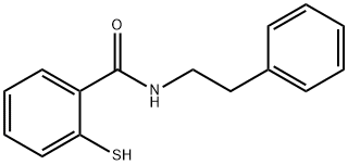 BenzaMide, 2-Mercapto-N-(2-phenylethyl)- Struktur