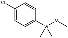 (4-chlorophenyl)-methoxy-dimethyl-silane Struktur