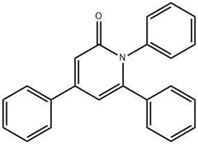 1,4,6-Triphenyl-2-pyridone Struktur