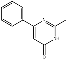 4-HYDROXY-2-METHYL-6-PHENYLPYRIMIDINE Struktur