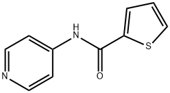 2-Thiophenecarboxamide,N-4-pyridinyl- Struktur