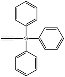 (TRIPHENYLSILYL)ACETYLENE  98 Struktur