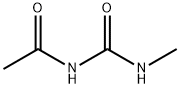 1-ACETYL-3-METHYLUREA Struktur