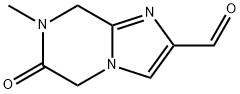 Imidazo[1,2-a]pyrazine-2-carboxaldehyde, 5,6,7,8-tetrahydro-7-methyl-6-oxo- (9CI) Struktur