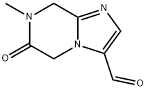 Imidazo[1,2-a]pyrazine-3-carboxaldehyde, 5,6,7,8-tetrahydro-7-methyl-6-oxo- (9CI) Struktur