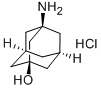 3-AMINO-1 -ADAMANTANOL HYDROCHLORIDE Struktur